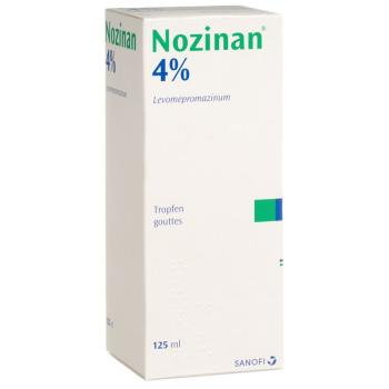 Nozinan drops 4% with dosing syringe Fl 125 ml